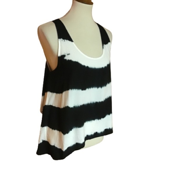 3 for 20 $ bundle Aakaa tie dye slouchy open back tank top - Picture 1 of 8